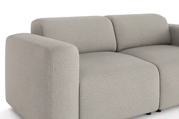 Torvasen 2-personers sofa i stof - Lysegrå - Møbler - Sofaer - 2 personers sofa