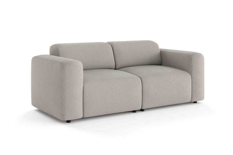 Torvasen 2-personers sofa i stof - Lysegrå - Møbler - Sofaer - 2 personers sofa