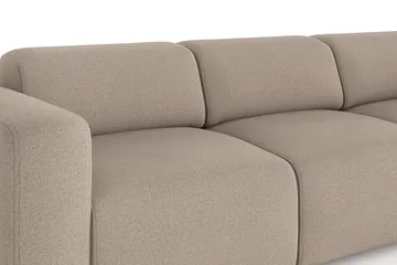 Torvasen 3-personers sofa i stof - Greige - Møbler - Sofaer - 3 personers sofa