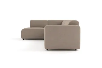 Torvasen 5-personers sofa med chaiselong venstre i stof - Greige - Møbler - Sofaer - Sofa med chaiselong