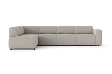 Torvasen 5-personers sofa med chaiselong venstre i stof