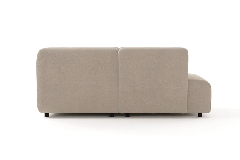 Torvasen 6-personers sofa med dobbelt chaiselong i stof - Beige - Møbler - Sofaer - U Sofa