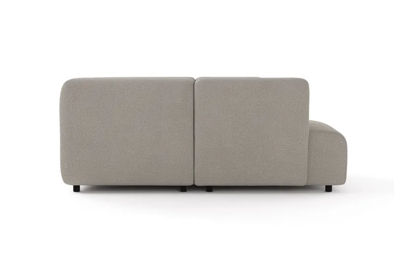 Torvasen 6-personers sofa med dobbelt chaiselong i stof - Lysegrå - Møbler - Sofaer - U Sofa