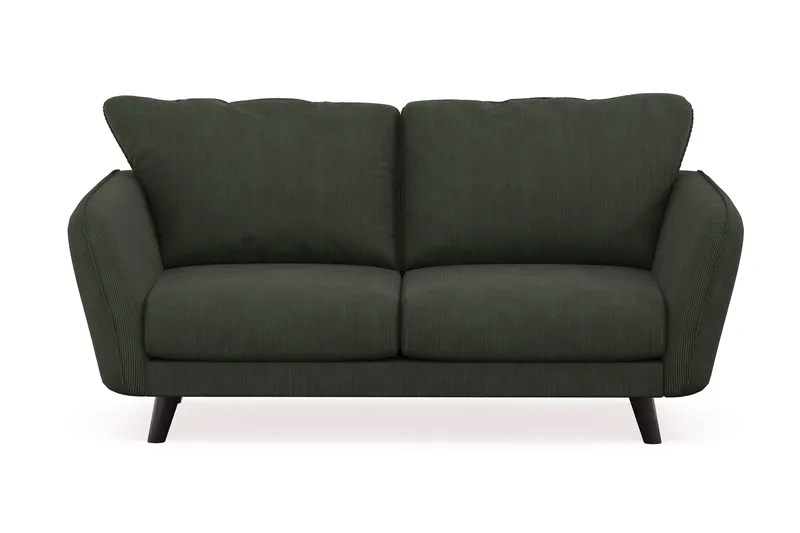 Trend Lyx 2-personers Manchestersofa, Mørkegrøn