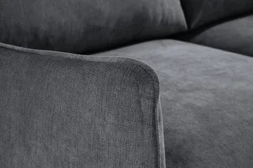 Trend Lyx 2-Pers. Sofa - Mørkegrå/Eg - Møbler - Sofaer - 2 personers sofa