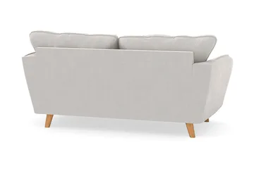 Trend Lyx 2-Pers. Sofa - Hvid Velour - Møbler - Sofaer - Velour sofaer