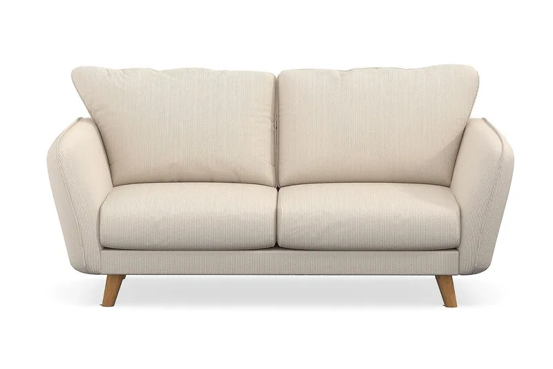 Trend Lyx 2-personers Manchestersofa, Beige