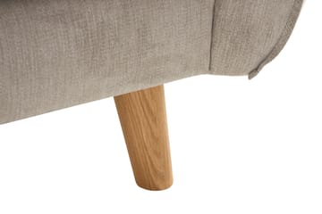 Trend Lyx 3-personers Stofsofa - Beige - Møbler - Sofaer - 3 personers sofa
