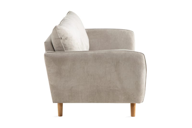 Trend Lyx 3-personers Stofsofa - Beige - Møbler - Sofaer - 3 personers sofa