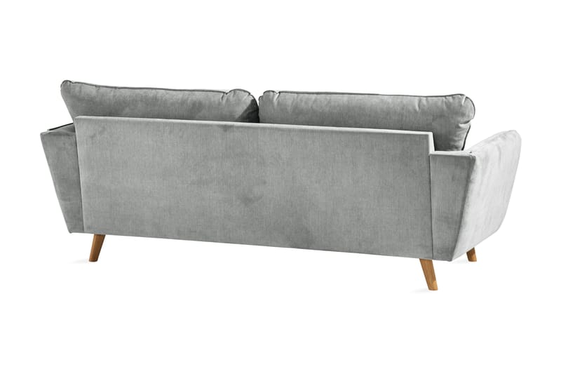 Trend Lyx 3-personers Stofsofa - Grå - Møbler - Sofaer - 3 personers sofa