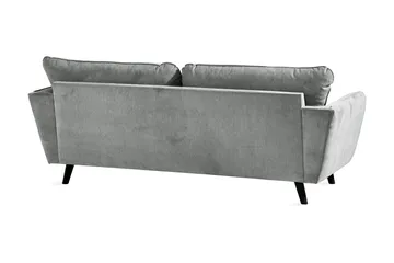 Trend Lyx 3-personers Stofsofa - Grå - Møbler - Sofaer - 3 personers sofa