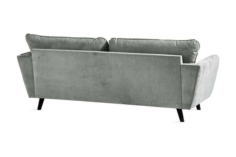 Trend Lyx 3-personers Stofsofa - Grå - Møbler - Sofaer - 3 personers sofa