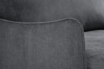 Trend Lyx 3-Pers. Sofa - Mørkegrå/Eg - Møbler - Sofaer - 3 personers sofa
