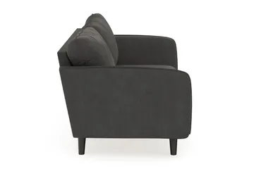 Trend Lyx 3-personers Manchestersofa - Mørkegrå - Møbler - Sofaer - 3 personers sofa