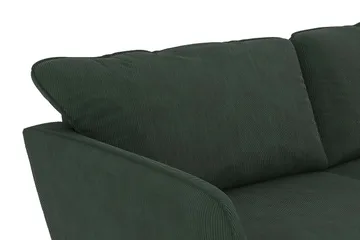 Trend Lyx 3-personers Manchestersofa - Mørkegrøn - Møbler - Sofaer - 3 personers sofa