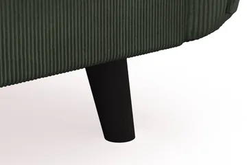 Trend Lyx 3-personers Manchestersofa - Mørkegrøn - Møbler - Sofaer - 3 personers sofa