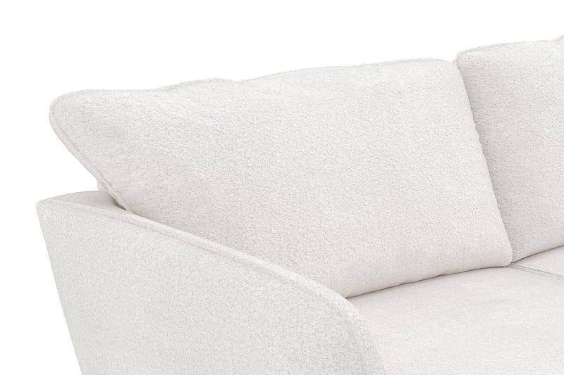 Trend Lyx 3-personers Sofa i Bouclé - Hvid - Møbler - Sofaer - 3 personers sofa