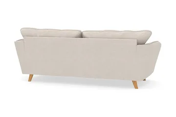 Trend Lyx 3-personers Stofsofa - Beige - Møbler - Sofaer - 3 personers sofa