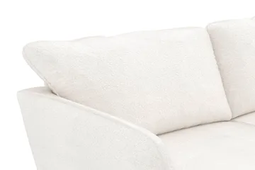 Trend Lyx 3-personers Sofa i Bouclé - Hvid - Møbler - Sofaer - 3 personers sofa
