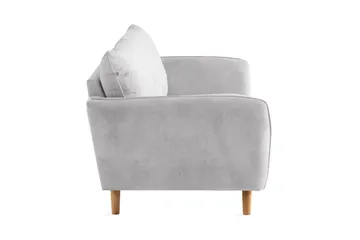Trend Lyx 3-personers Stofsofa - Lysegrå - Møbler - Sofaer - 3 personers sofa