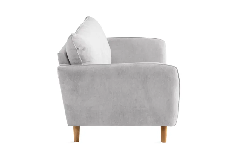 Trend Lyx 3-personers Stofsofa - Lysegrå - Møbler - Sofaer - 3 personers sofa