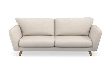 Trend Lyx 3-personers Stofsofa - Beige - Møbler - Sofaer - 3 personers sofa