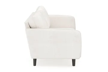 Trend Lyx 3-personers Sofa i Bouclé - Hvid - Møbler - Sofaer - 3 personers sofa