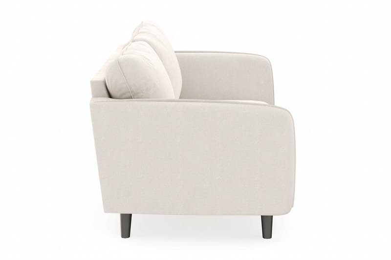 Trend Lyx 3-personers Fløjlssofa - Cremehvid - Møbler - Sofaer - 3 personers sofa