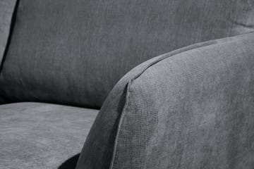 Trend Lyx 4-personers Højrevendt U-formet Sofa med Divan og Chaiselong i Stof - Mørkegrå - Møbler - Sofaer - U Sofa