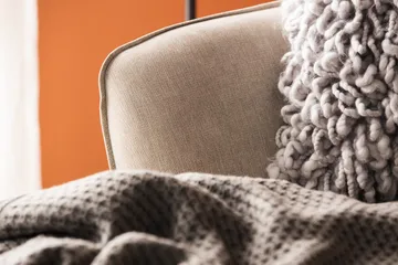 Trend Lyx 4-personers Højrevendt U-formet Sofa med Divan og Chaiselong i Stof - Beige - Møbler - Sofaer - U Sofa