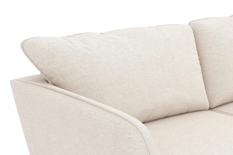 Trend Lyx 4-personers Venstrevendt U-formet Sofa med Divan og Chaiselong i Stof - Beige - Møbler - Sofaer - U Sofa