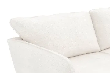 Trend Lyx 4-personers Venstrevendt U-formet Sofa med Divan og Chaiselong i Bouclé - Hvid - Møbler - Sofaer - U Sofa