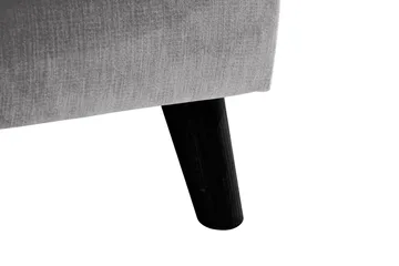 Trend Lyx 4-personers Højrevendt U-formet Sofa med Divan og Chaiselong i Stof - Lysegrå - Møbler - Sofaer - U Sofa