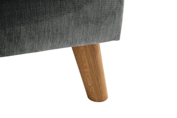 Trend Lyx 4-personers Venstrevendt U-formet Sofa med Divan og Chaiselong i Stof - Grå - Møbler - Sofaer - U Sofa