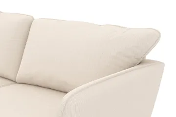 Trend Lyx 6-personers Vendbar L-formet Hjørnesofa i Manchester - Beige - Møbler - Sofaer - Hjørnesofa