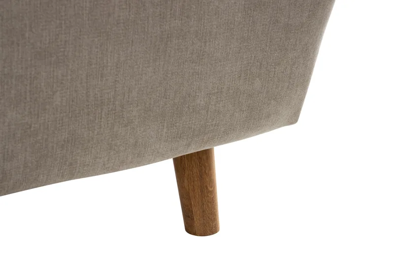 Trend Lyx 6-personers Vendbar L-formet Hjørnesofa i Stof - Beige - Møbler - Sofaer - Hjørnesofa