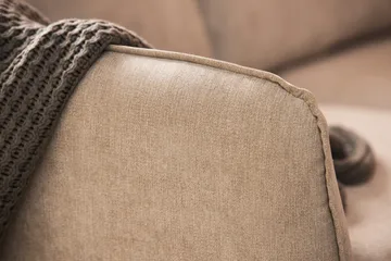 Trend Lyx 6-personers Vendbar L-formet Hjørnesofa i Stof - Beige - Møbler - Sofaer - Hjørnesofa