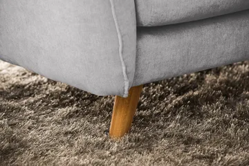 Trend Lyx 6-personers Vendbar L-formet Hjørnesofa i Stof - Lysegrå - Møbler - Sofaer - Hjørnesofa