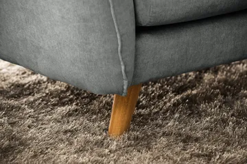 Trend Lyx 6-personers Vendbar L-formet Hjørnesofa i Stof - Grå - Møbler - Sofaer - Hjørnesofa