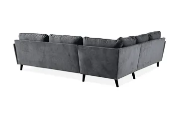 Trend Lyx Hjørnesofa Vendbar - Mørkegrå - Møbler - Sofaer - Hjørnesofa