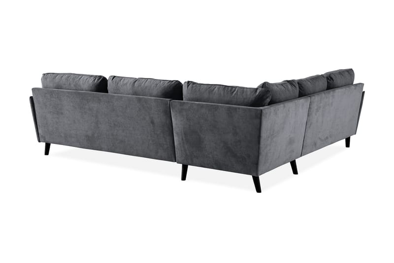 Trend Lyx Hjørnesofa Vendbar - Mørkegrå - Møbler - Sofaer - Hjørnesofa