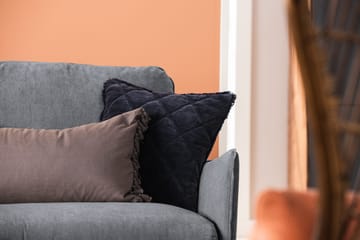 Trend Lyx Hjørnesofa Vendbar - Mørkegrå/Eg - Møbler - Sofaer - Hjørnesofa