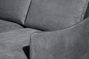 Trend Lyx U-Sofa med Chaiselong Højre - Mørkegrå - Møbler - Sofaer - U Sofa
