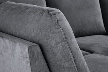 Trend Lyx U-Sofa med Chaiselong Højre - Mørkegrå - Møbler - Sofaer - U Sofa