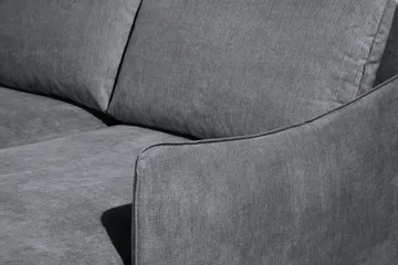 Trend Lyx U-Sofa med Chaiselong Højre - Mørkegrå/Eg - Møbler - Sofaer - U Sofa
