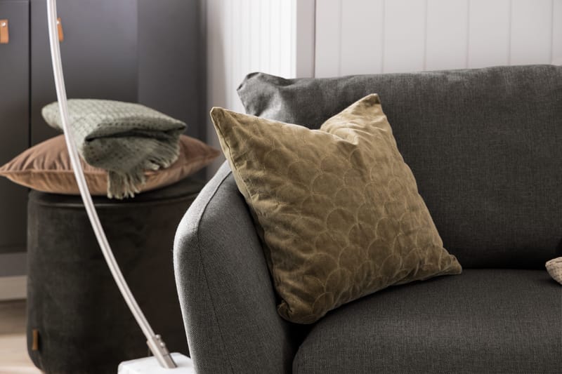 Trend Sofagruppe 3-personers + 2-personers Stofsofa - Sort - Møbler - Sofaer - Sofagrupper