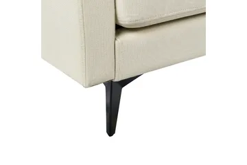 Tuba Sofa 3-personers - Beige/Sort - Møbler - Sofaer - 3 personers sofa