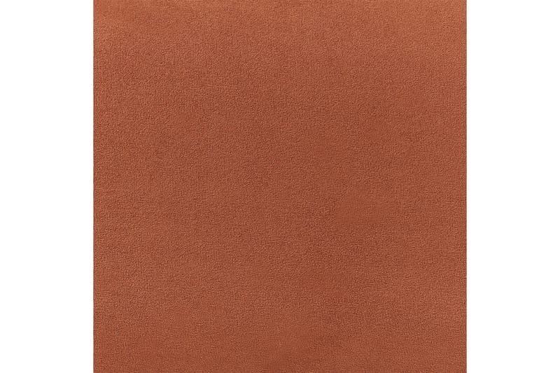 Tuka Sofa 2-personers - Sort/Orange - Møbler - Sofaer - Velour sofaer