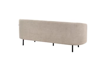 Tuka Sofa 3-personers - Beige/Sort/Grå - Møbler - Sofaer - 3 personers sofa