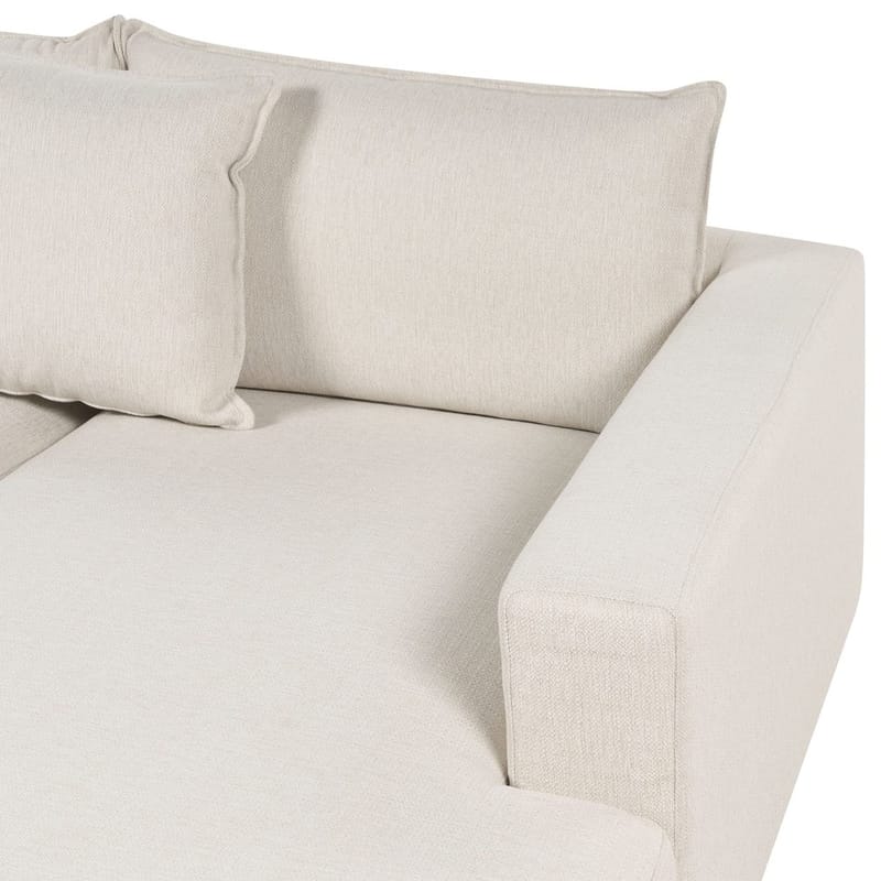 U-formet sofa Lilviken - Lys beige, sort - Møbler - Sofaer - U Sofa